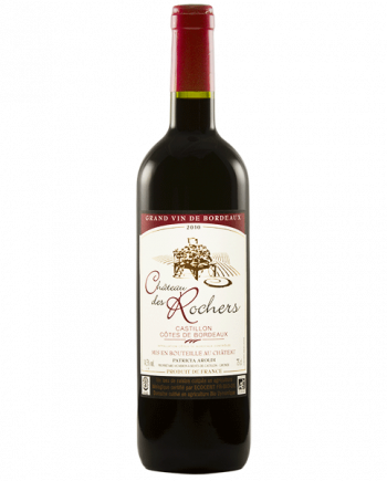 Vin de Bordeaux, Chateau des Rochers, Castillon Rouge 2010