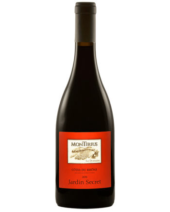 Domaine Montirius Jardin Secret vin Cote du Rhone Rouge 2011