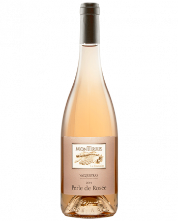 Vin rosé Vacqueyras Domaine Montirius Perle de Rosée 2014