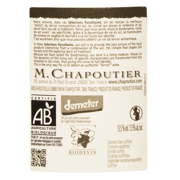 Domaine Chapoutier Le Meal Ermitage Rouge 2010