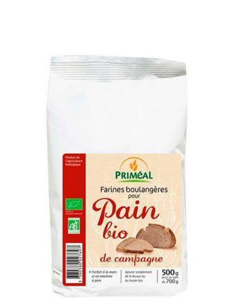 Farine boulangère bio pour pain de campagne primeal