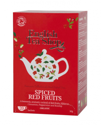 english tea shop spiced red fruits sachet de thé bio