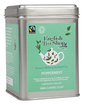 english tea shop menthe poivrée peppermint 100g loose leaf thé bio