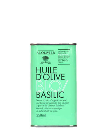 huile d olive a l olivier huile olive basilic bio