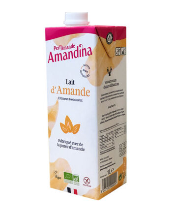 lait amande bio amandina perlamande