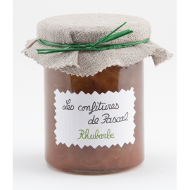 confiture de rhubarbe bio les confitures de pascal