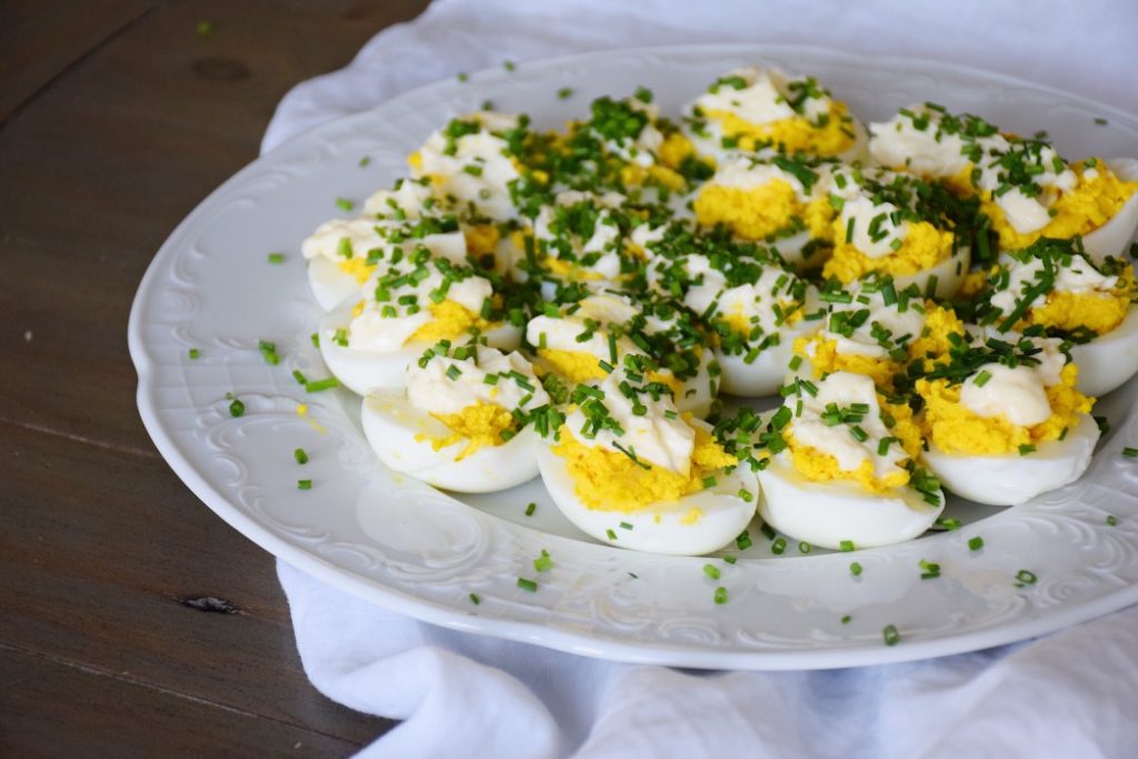 oeuf-mimosa meilleures herbes aromatiques ciboulette