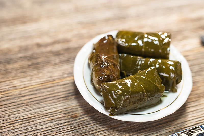 dolmas feuilles de vignes riz