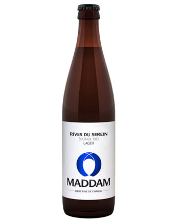 rives du serein blonde lager brasserie maddam biere fine de chablis